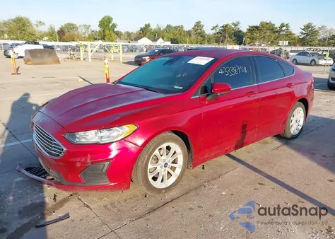 2019 Ford Fusion Hybrid Se z USA, uszkodzony, nr VIN 3FA6P0LU0KR210871